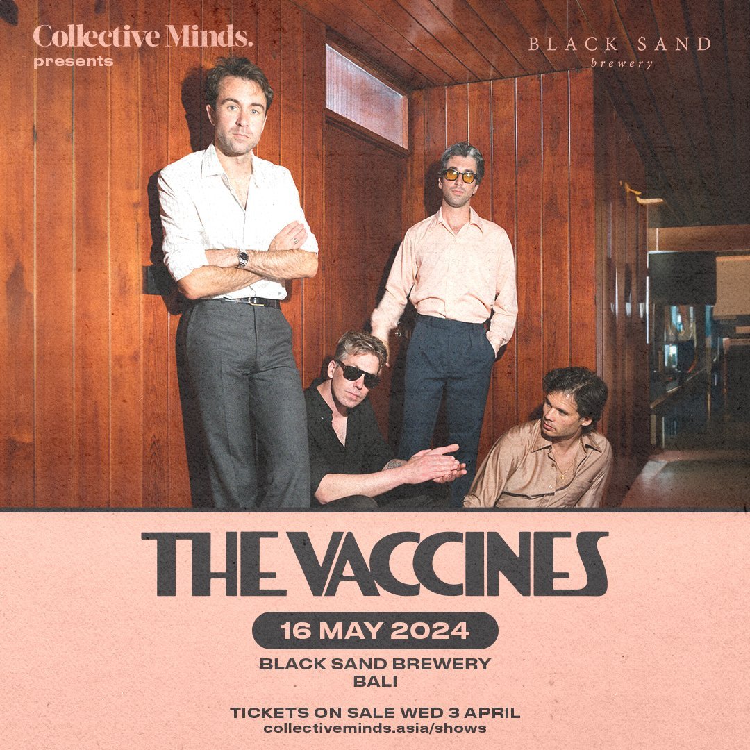 The Vaccines Live Bali 2024 Harga Ticket